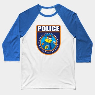 Police Badge Baseball T-Shirt